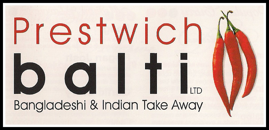 Prestwich Balti Takeaway, 221 Bury Old Road, Prestwich, Manchester, M25 1JE. 
